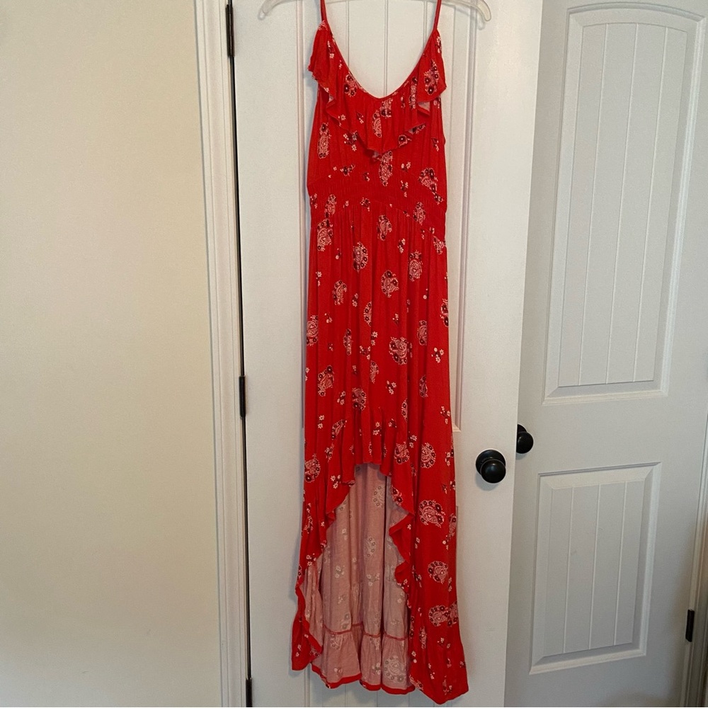 Express high-low maxi dress